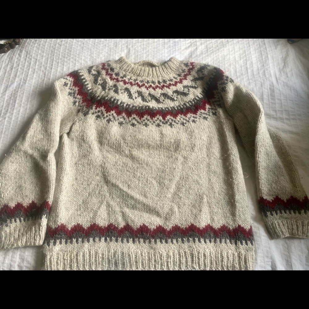 Handmade Icelandic Wool Sweater